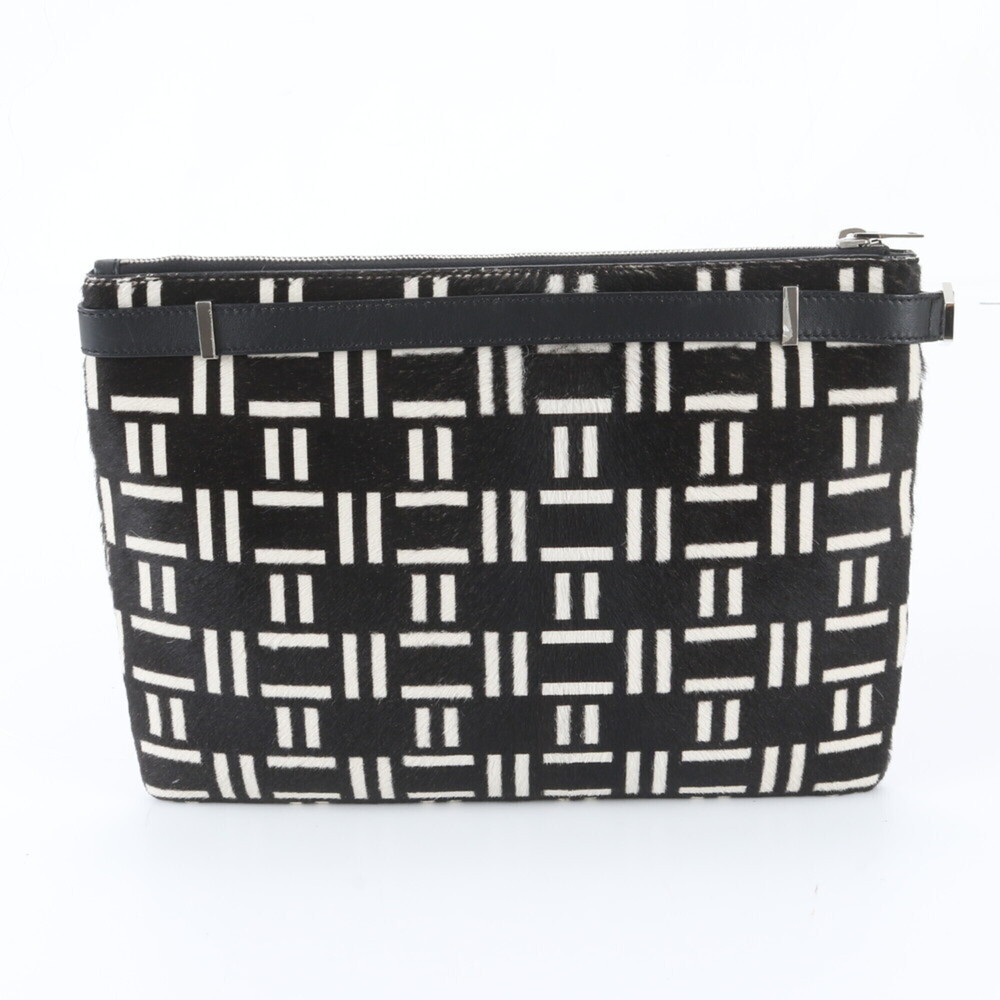 Balenciaga Calf Hair Leather Clutch Bag/Pouch Business Bag for Men (358308)